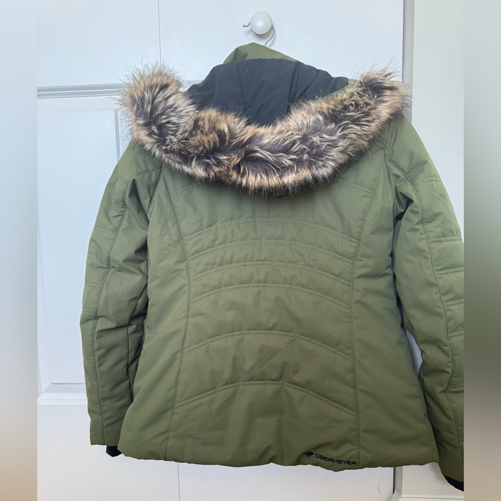 Obermeyer Tuscany II Insulated Jacket Olive Size 4 - Picture 5 of 14